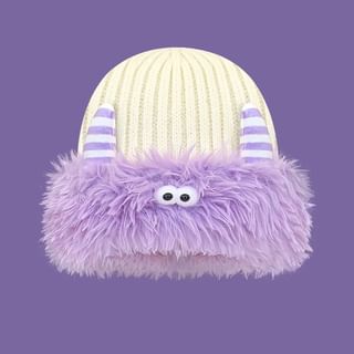 Monster Chenille Knit Beanie SpreePicky