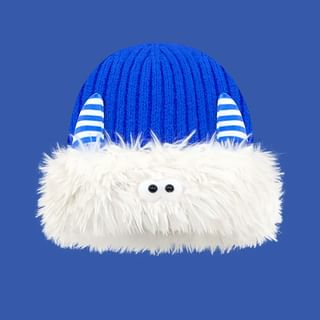 Monster Chenille Knit Beanie SpreePicky