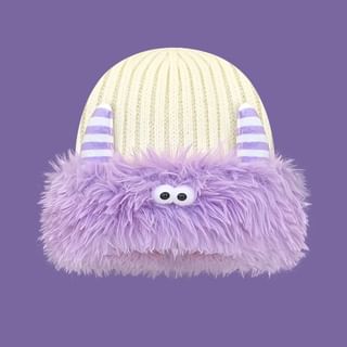 Monster Chenille Knit Beanie SpreePicky