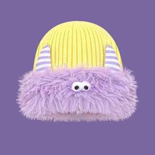 Monster Chenille Knit Beanie SpreePicky