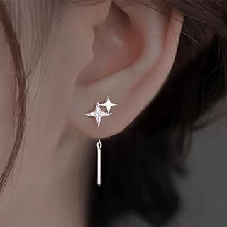 Star Threader Earring / Barbell Earring mySite