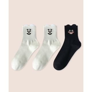 Cartoon Print Socks Set SpreePicky