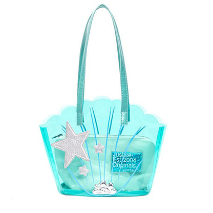 Blue Shell Transparent Bag Boogzel Clothing