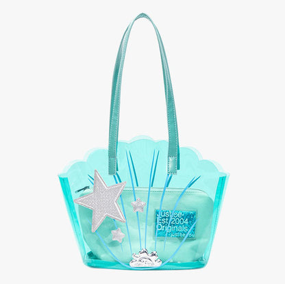 Blue Shell Transparent Bag Boogzel Clothing