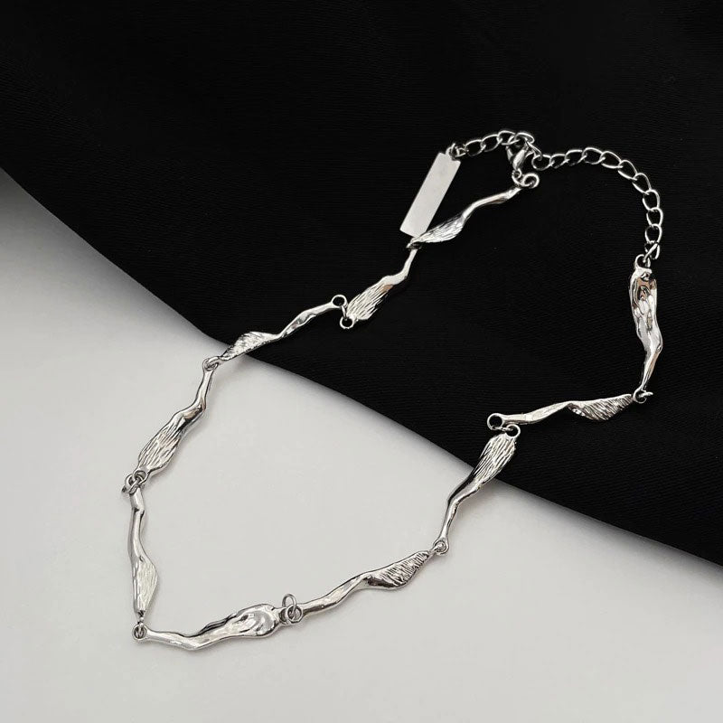 Vintage Sliver Necklace SpreePicky