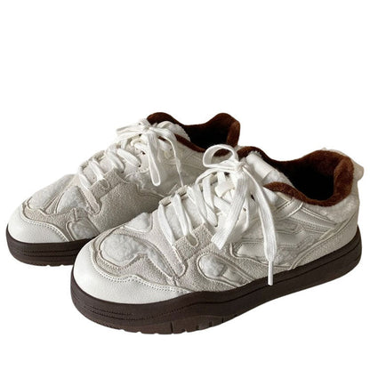 Casual White Soft Sneakers Boogzel Clothing