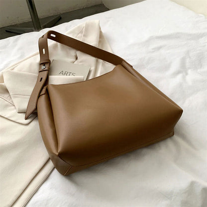 Minimalist Vegan Leather Tote Bag SpreePicky