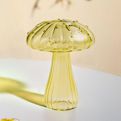 Charming Mushroom Glass Vase SpreePicky