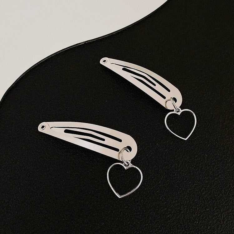 Sliver Aesthetic Hair Clips SpreePicky