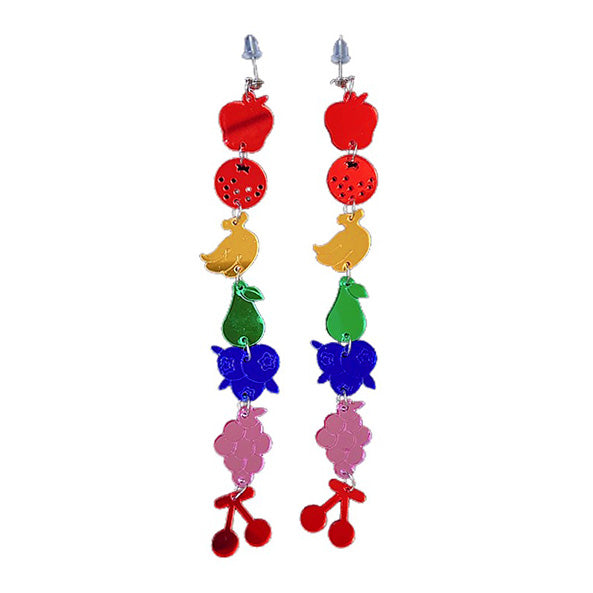 Fruit Salad Earrings Boogzel Clothing