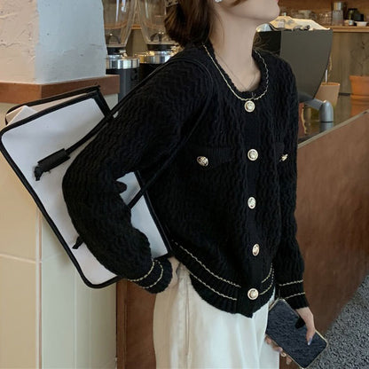 Aesthetic Knit Cardigan SpreePicky