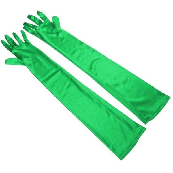 Colorful Satin Gloves SpreePicky