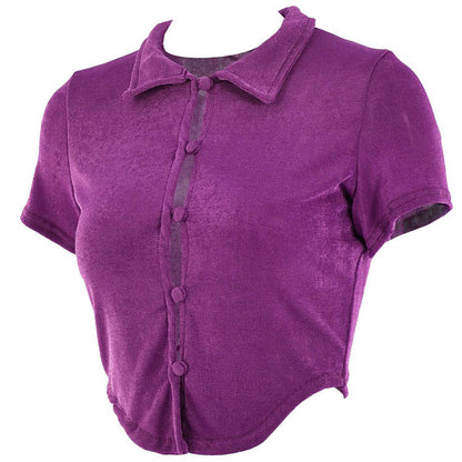 Sweet Casual Velvet Top Boogzel Clothing