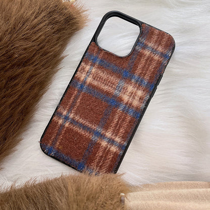 Plaid Wool iPhone Case Boogzel Clothing