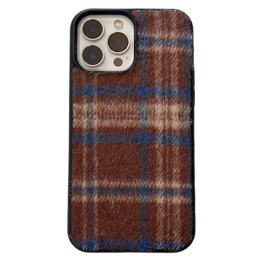 Plaid Wool iPhone Case Boogzel Clothing