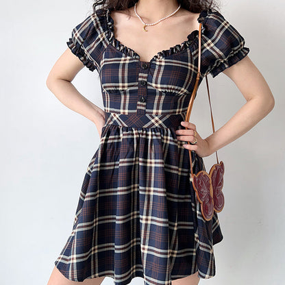 Black Plaid Dress SpreePicky