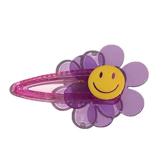 Smile Pretty Flowers Hair Clip Boogzel Clothing