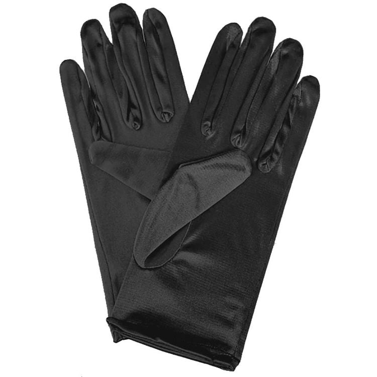 Soft Elegant Satin Gloves SpreePicky