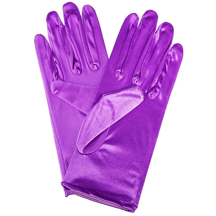 Soft Elegant Satin Gloves SpreePicky