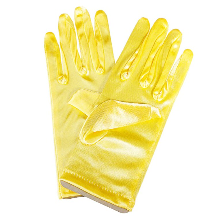 Soft Elegant Satin Gloves SpreePicky