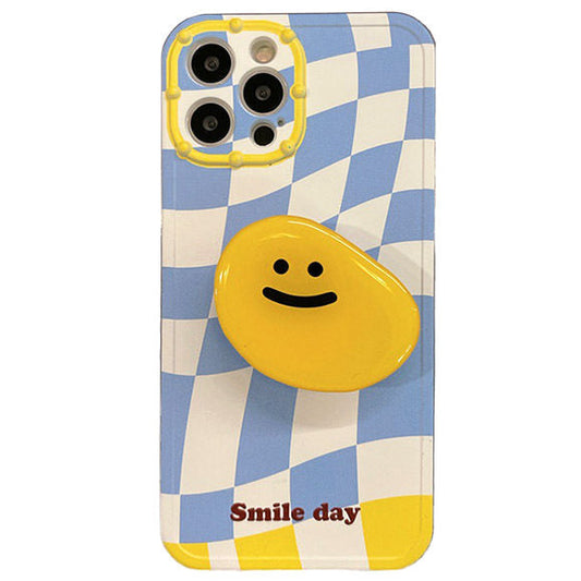 Sweet Smile Plaid iPhone Case Boogzel Clothing