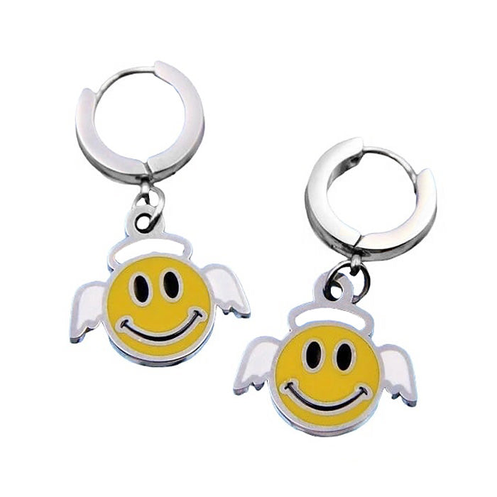 Smiley Angel Earrings SpreePicky