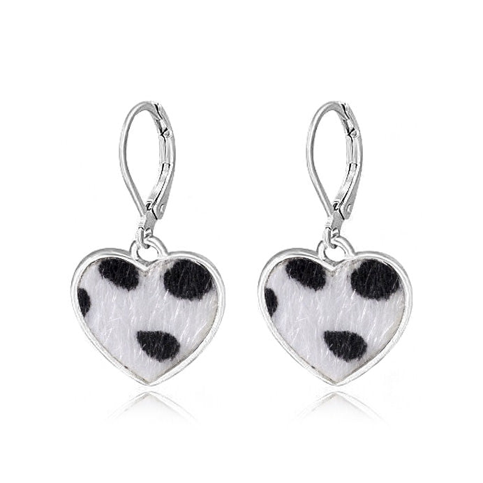 Black Point Heart Earrings Boogzel Clothing