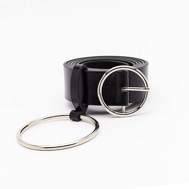 Black O-Ring Belt Boogzel Clothing