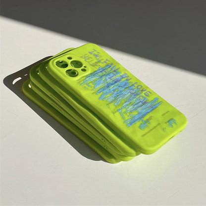 Cute Green iPhone Case SpreePicky