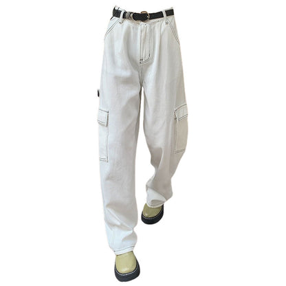 White Casual Skater Jeans Boogzel Clothing