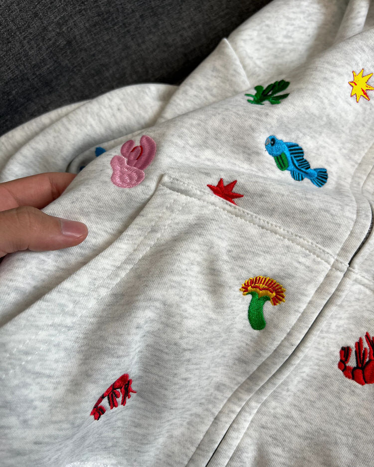 Cute Embroidery Hoodie Boogzel Clothing