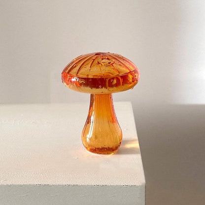 Charming Mushroom Glass Vase SpreePicky