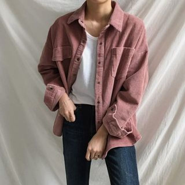 Boxy Corduroy Jacket SpreePicky