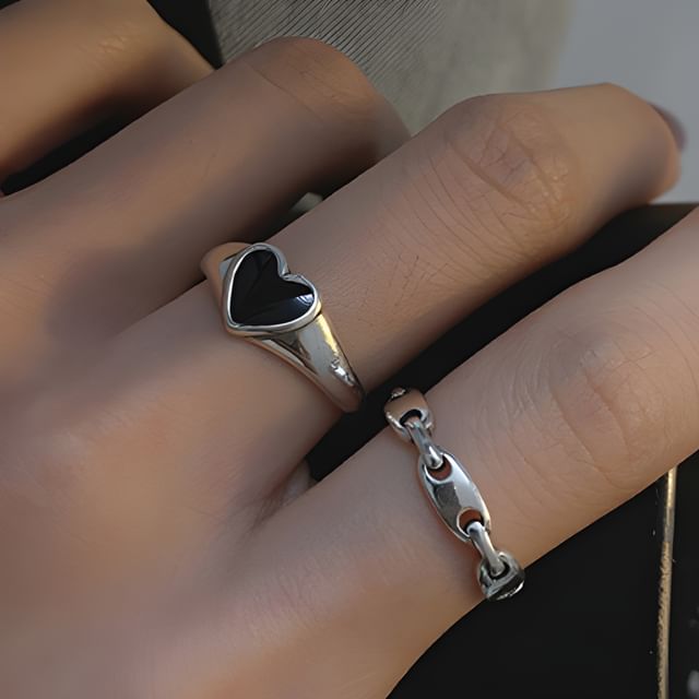 925 Sterling Silver Open Ring (Various Designs) mySite