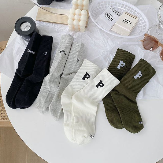 Lettering Socks SpreePicky