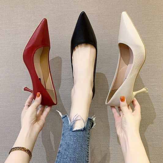 Pointed High Heel Pumps mySite