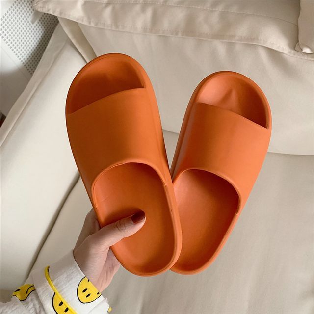 Plain Home Slippers SpreePicky