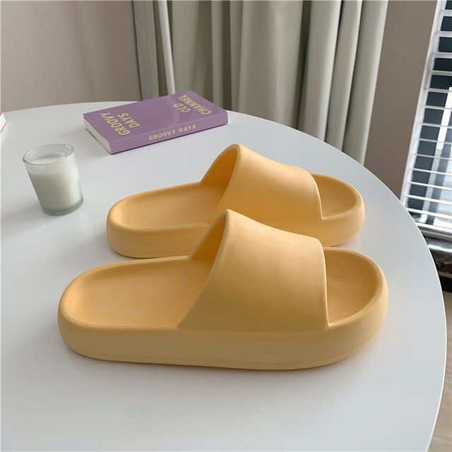 Plain Home Slippers SpreePicky