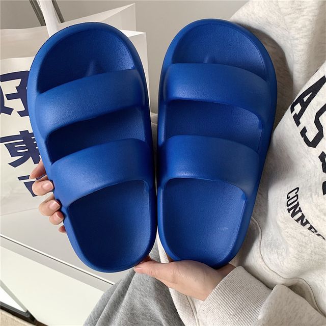 Strappy Platform Slippers SpreePicky