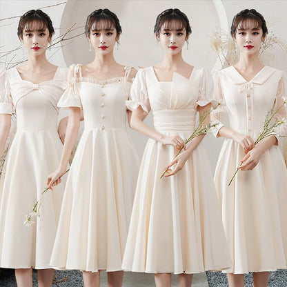 A-Line Bridesmaid Dress SpreePicky