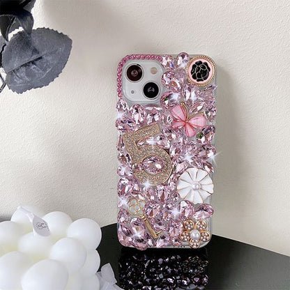 Numerical  Faux Crystal Phone Case SpreePicky