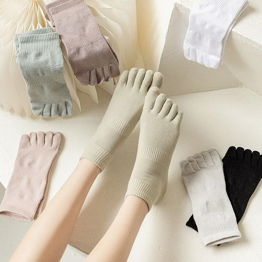 Set Of 3 Pairs: Toe Socks SpreePicky