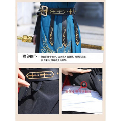 Embroidered Hanfu Costume / Belt / Set SpreePicky