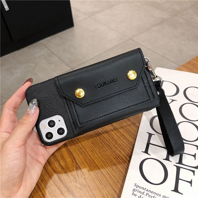 Faux Leather Coin Purse Phone Case - iPhone 6 / 6S / 6 Plus / 7 / 8 / SE / 7 Plus / 8 Plus / X / XS / XR / XS Max / 11 / 11 Pro / 11 Pro Max / 12 / 12 Pro / 12 mini / 12 Pro Max / 13 / 13 Pro / 13 mini / 13 Pro Max SpreePicky