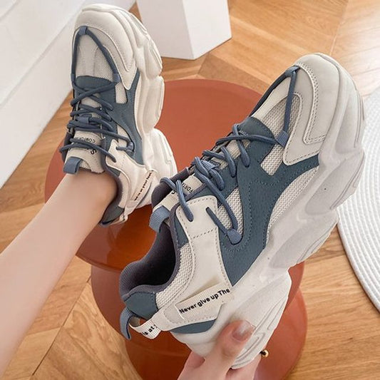 Lace Up Chunky Sneakers mySite