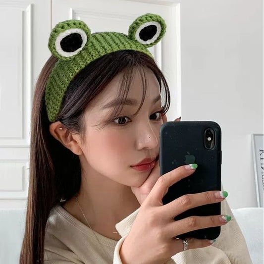 Frog Knit Headband SpreePicky