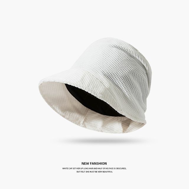 Plain Waffle Bucket Hat SpreePicky