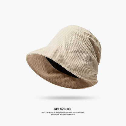 Plain Waffle Bucket Hat SpreePicky