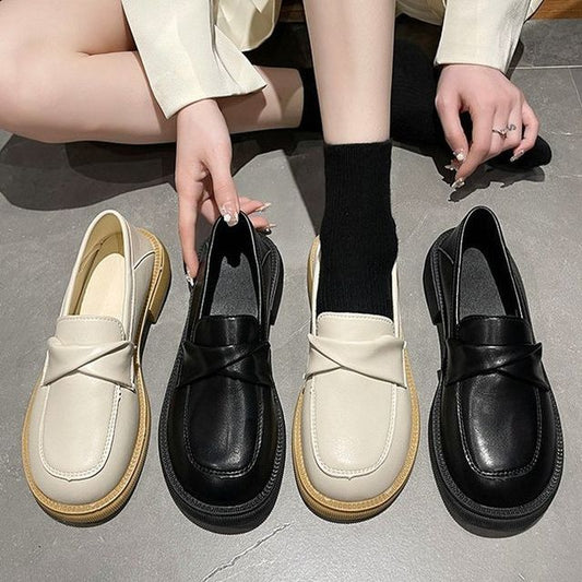 Faux Leather Loafers mySite