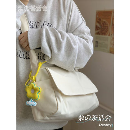 Plain Polyester Messenger Bag SpreePicky